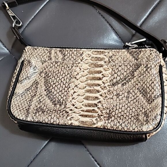 Aimee Kestenberg Glove Tanned Leather Pouchette-Fiery snake bag small - Picture 5 of 9